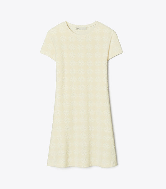 Tory Burch Recommended - Terry Jacquard Logo Shirtdress - New Ivory