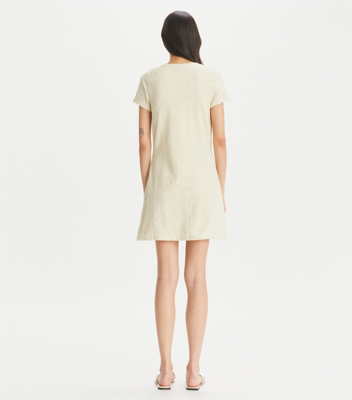 Tory Burch Recommended - Terry Jacquard Logo Shirtdress - New Ivory