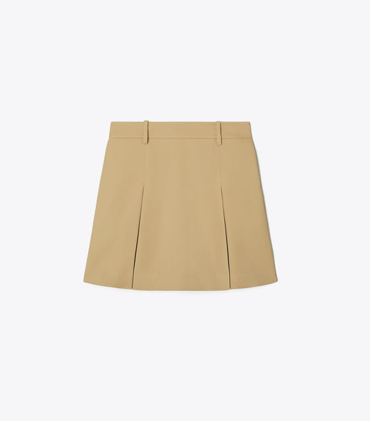 Tory Burch Exclusive - Tech Twill Golf Skirt - Pale Teak