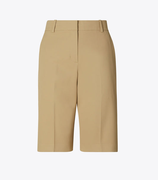 Tory Burch Exclusive - Bermuda Golf Short - Pale Teak