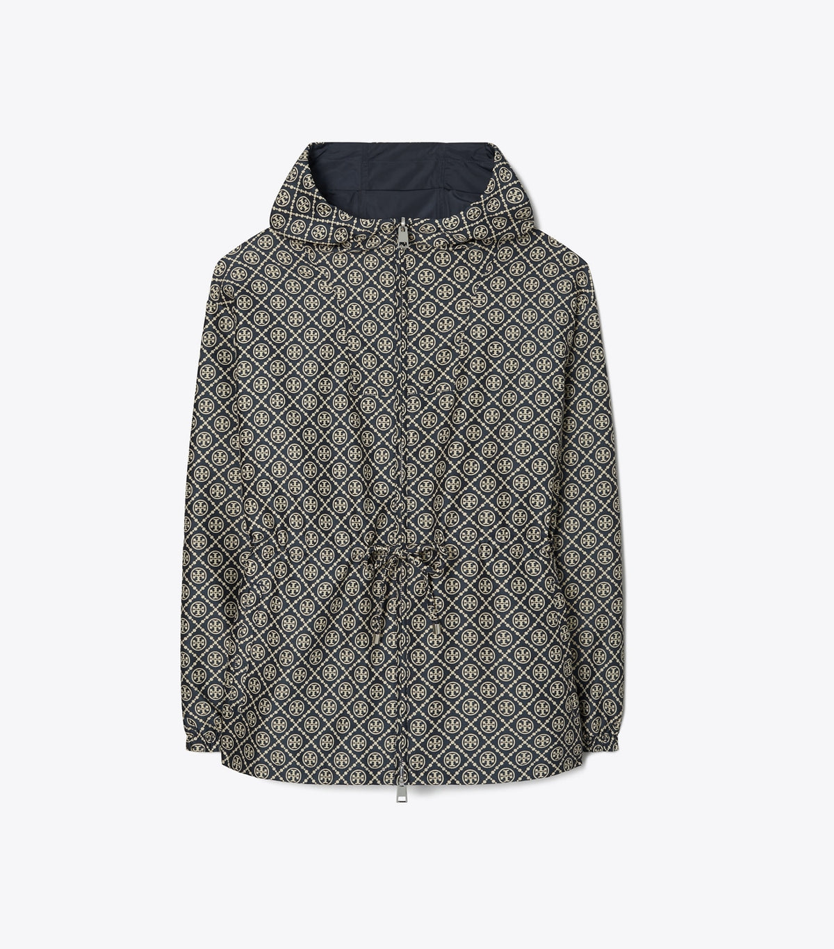 Tory Burch Best Seller - T Monogram Jacquard Anorak - Tory Navy T Monogram Small Sport