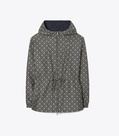 Tory Burch Best Seller - T Monogram Jacquard Anorak - Tory Navy T Monogram Small Sport