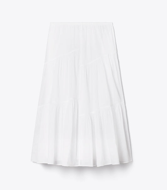 Tory Burch Quality - Cotton Skirt - White