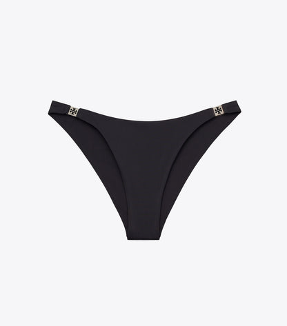 Tory Burch Quality - Solid Bikini Bottom - Black