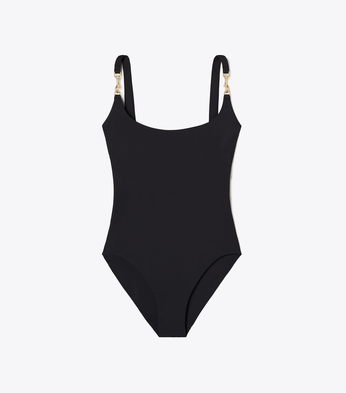 Tory Burch Signature - Clip Swimsuit - Black