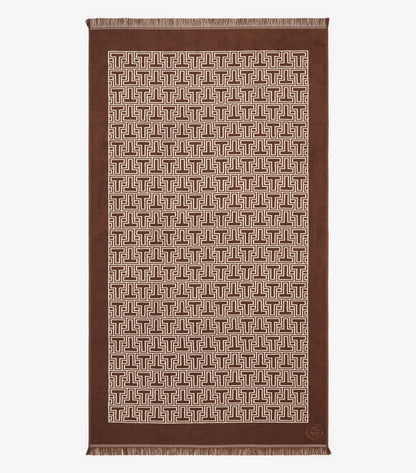 Tory Burch Top Pick - T-Tile Beach Towel - Brown