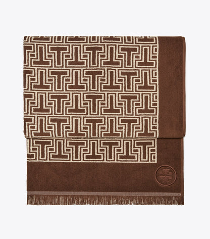 Tory Burch Top Pick - T-Tile Beach Towel - Brown