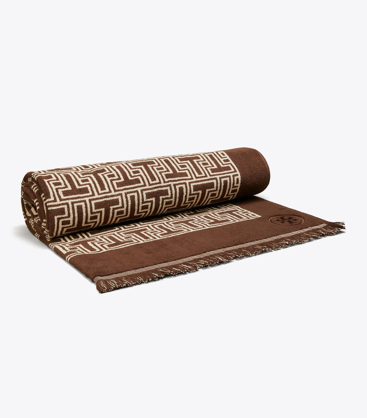 Tory Burch Top Pick - T-Tile Beach Towel - Brown