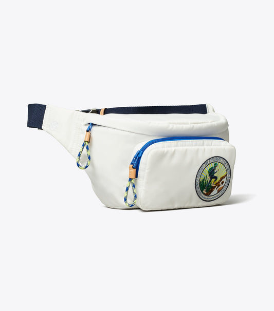 Tory Burch Great Value - The Explorers Club Belt Bag - White