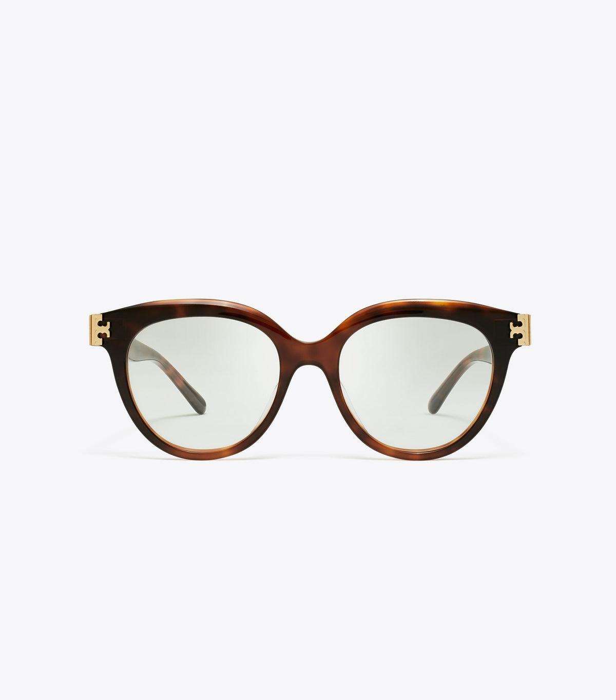 Tory Burch Latest - Eleanor Round Eyeglasses - Gradient Tortoise