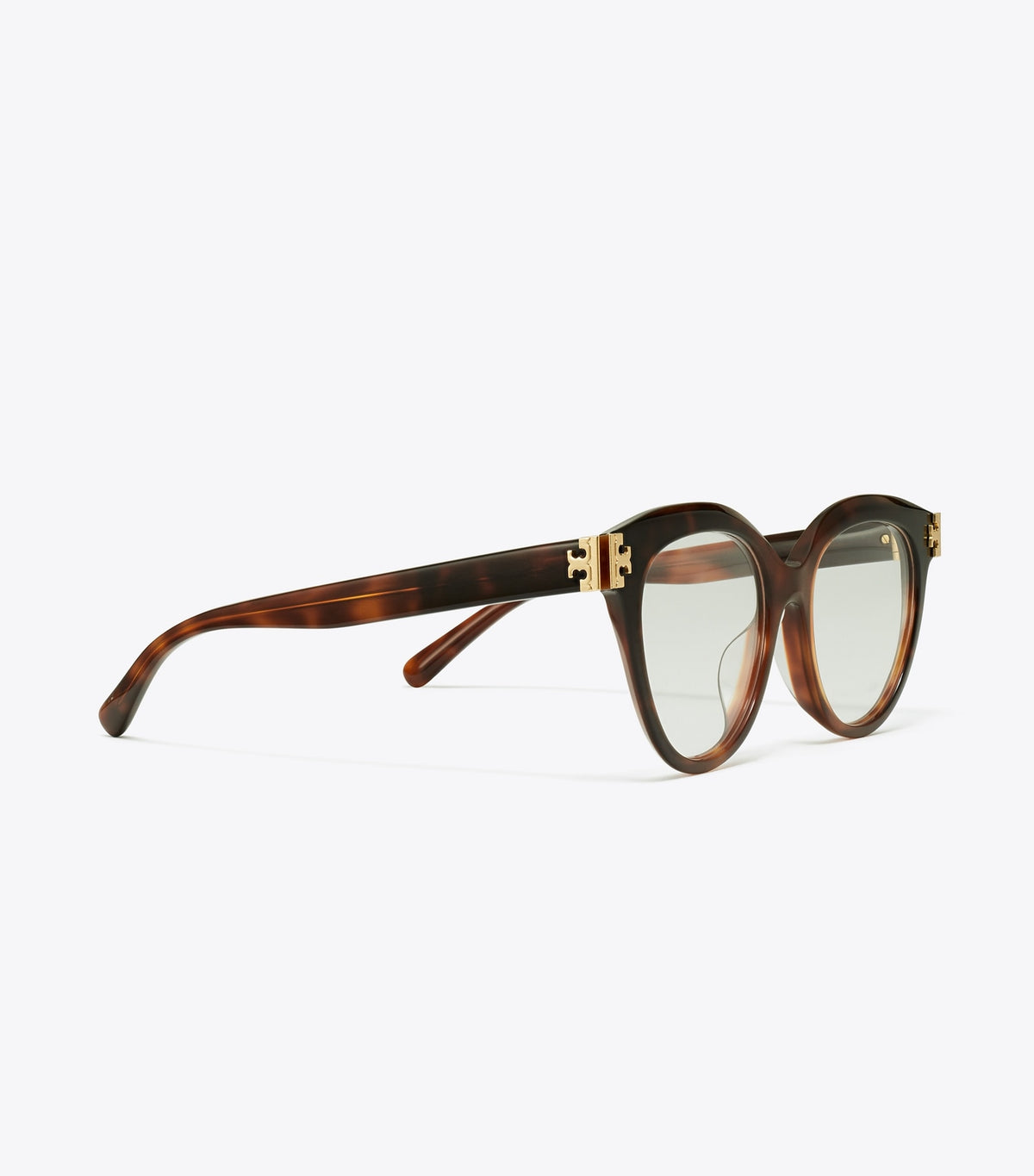 Tory Burch Latest - Eleanor Round Eyeglasses - Gradient Tortoise