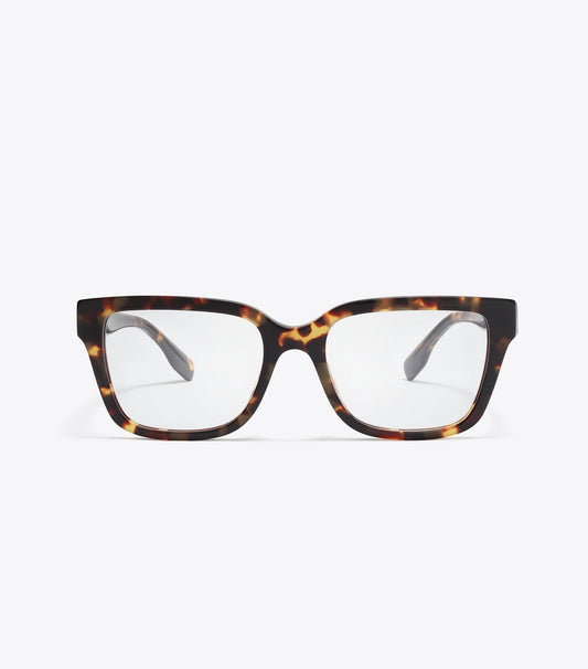 Tory Burch Best Price - Miller Square Eyeglasses - Dark Tortoise