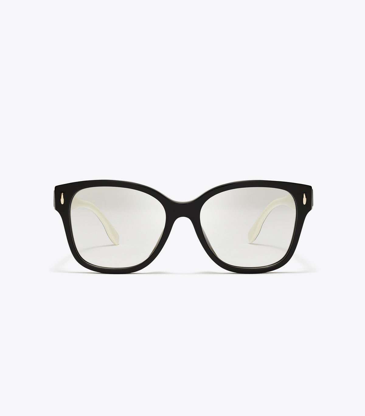 Tory Burch Top Pick - Miller Square Eyeglasses - Black/Ivory