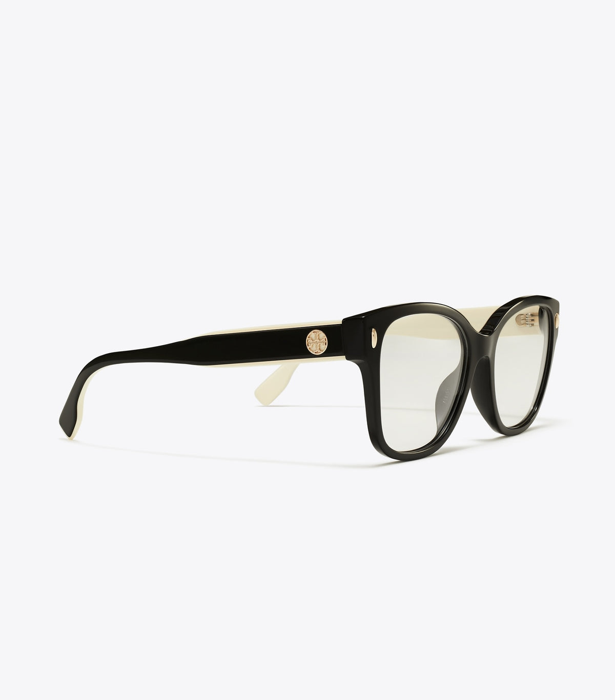 Tory Burch Top Pick - Miller Square Eyeglasses - Black/Ivory