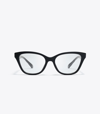Tory Burch New - Kira Cat-Eye Eyeglasses - Black