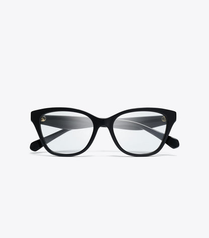 Tory Burch New - Kira Cat-Eye Eyeglasses - Black