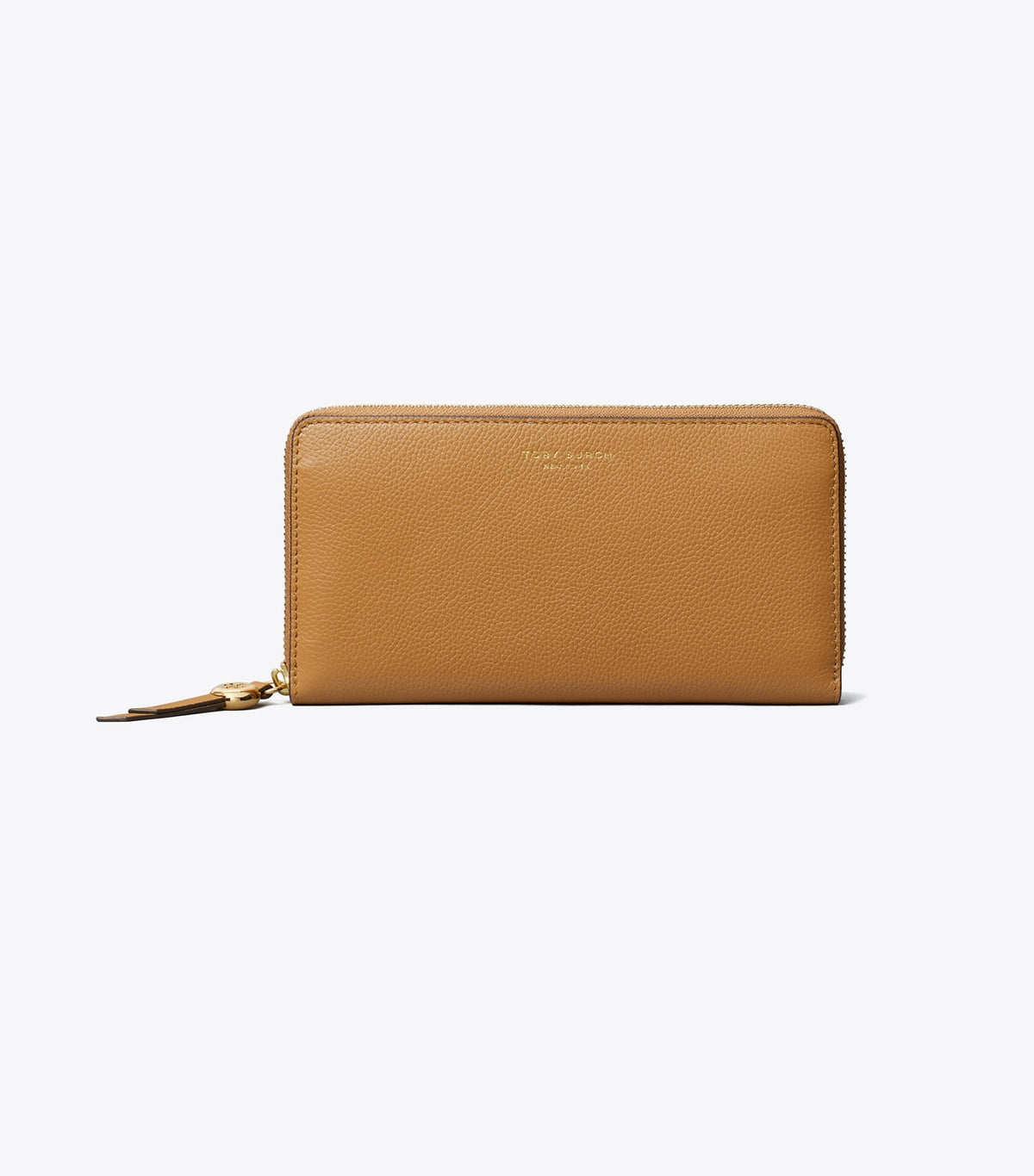 Tory Burch Latest - Leather Zip Continental Wallet - Tiramisu