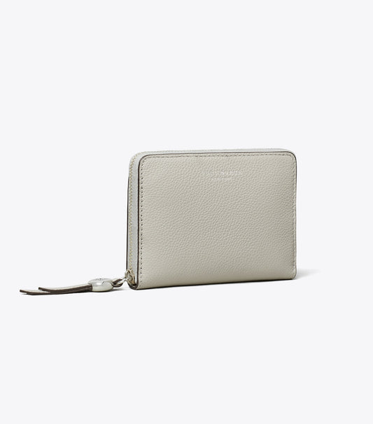Tory Burch Exclusive - Medium Leather Wallet - Dove Gray