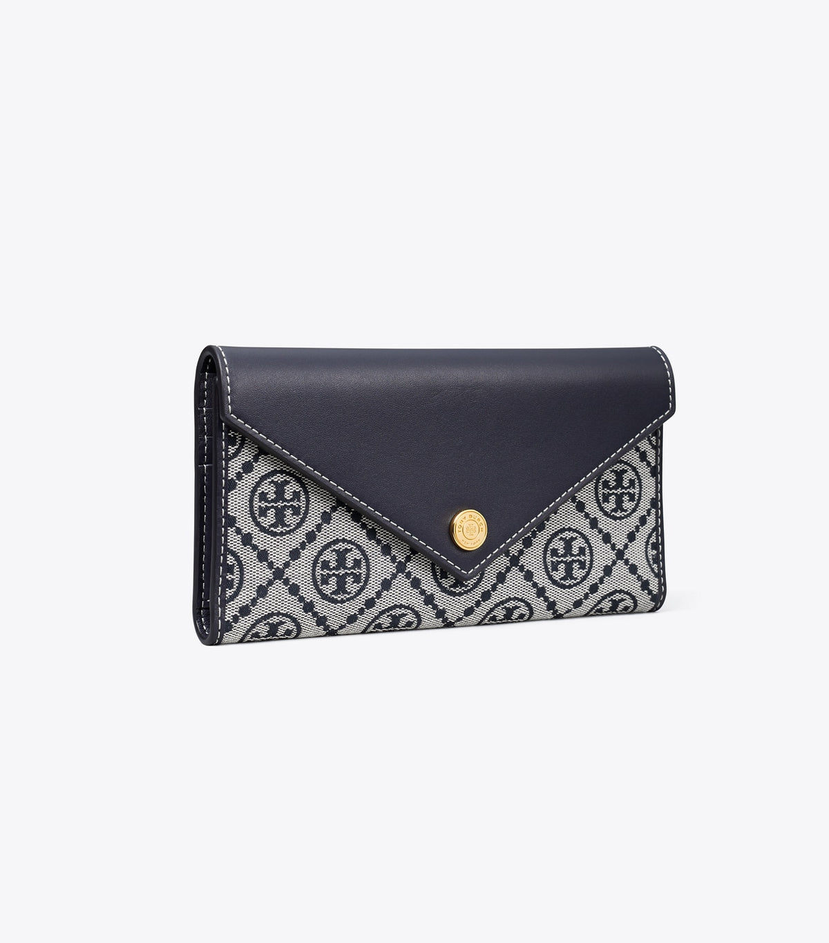 Tory Burch Special Offer - T Monogram Envelope Wallet - Tory Navy