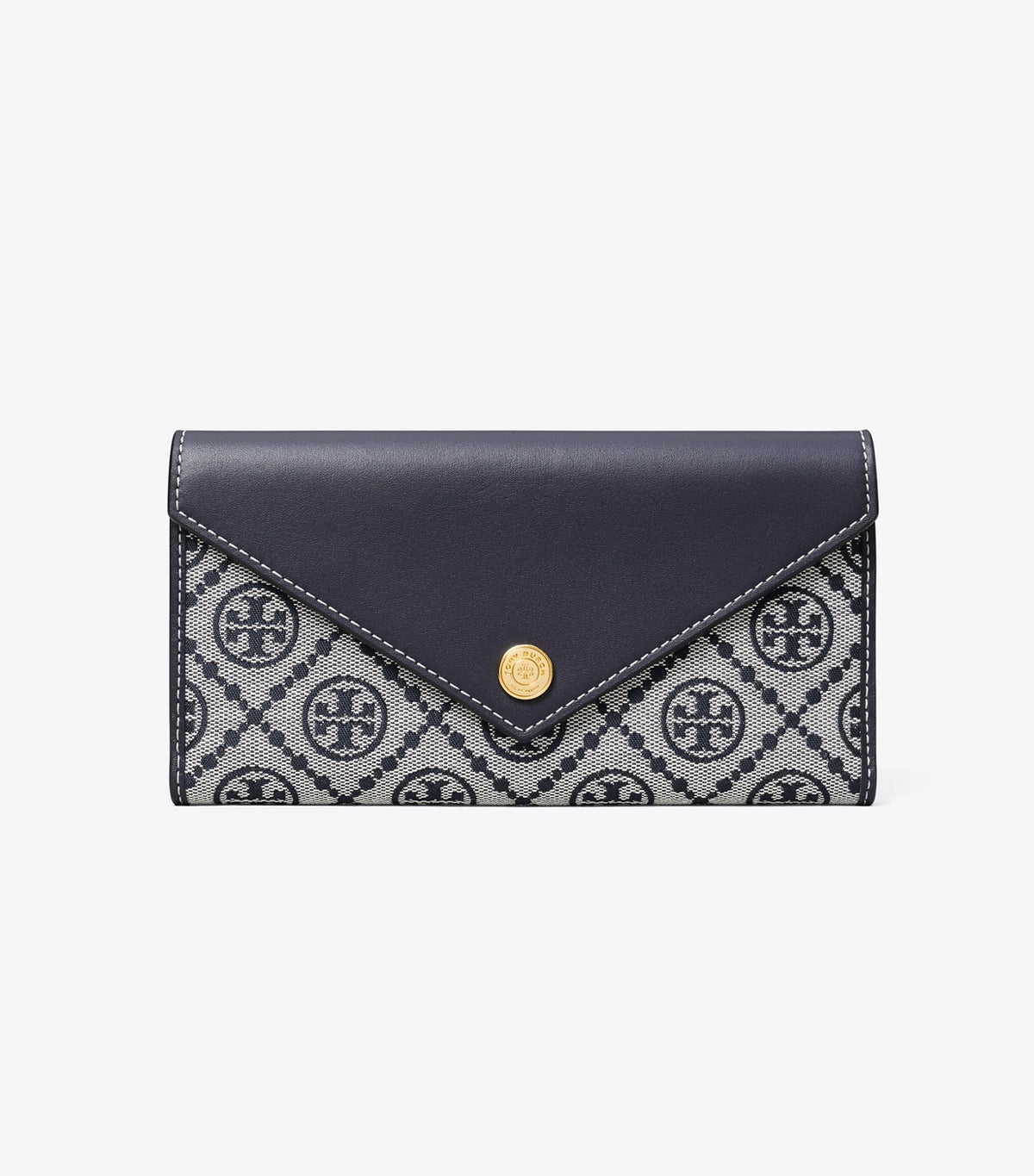 Tory Burch Special Offer - T Monogram Envelope Wallet - Tory Navy