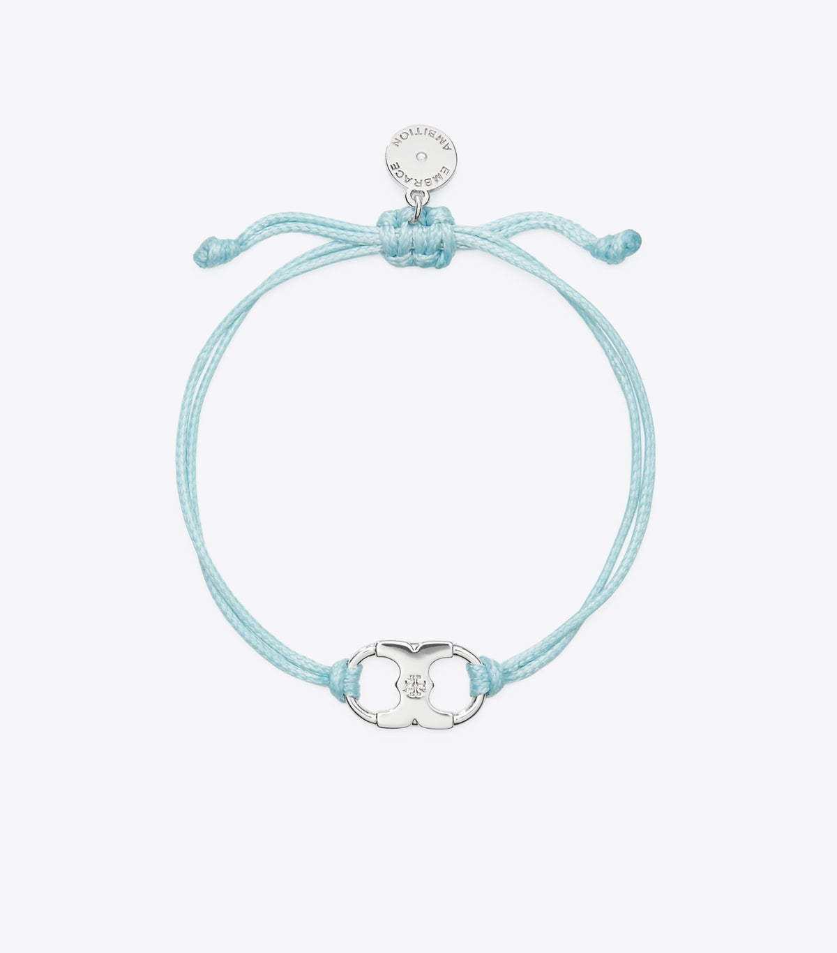 Tory Burch Best Price - Embrace Ambition Bracelet - Tory Silver / Light Blue