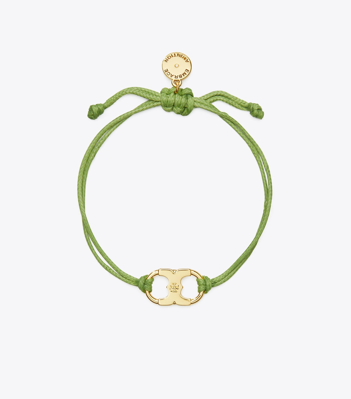 Tory Burch Featured - Embrace Ambition Bracelet - Tory Gold / Light Green