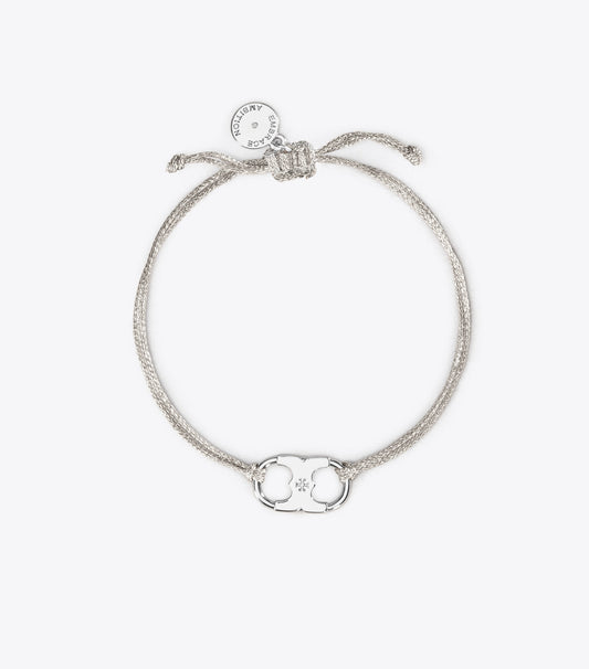 Tory Burch Everyday - Embrace Ambition Bracelet - Silver/Tory Silver