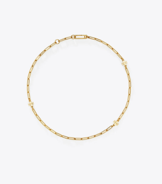 Tory Burch Classic - Icon Chain Necklace - Tory Gold