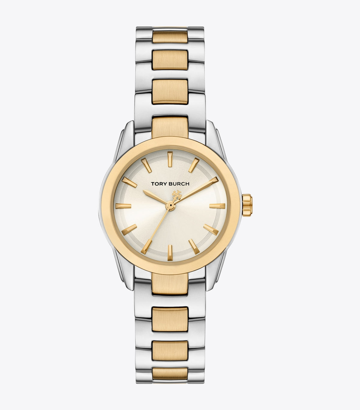 Tory Burch Discount - Small Miller Watch - Ivory/Two-Tone