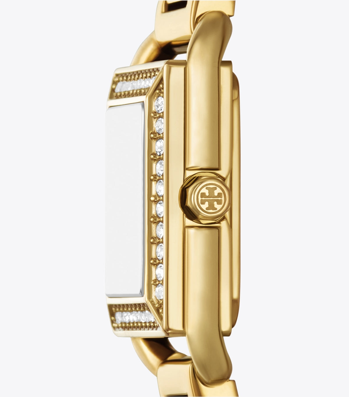 Tory Burch Deals - Small Kira Watch - Ivory/Stones/Gold