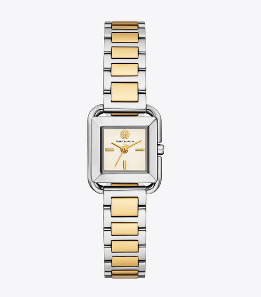 Tory Burch Great Value - Small Kira Watch - Ivory/Two-Tone