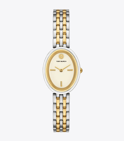 Tory Burch Signature - Oval Watch - Two-Tone