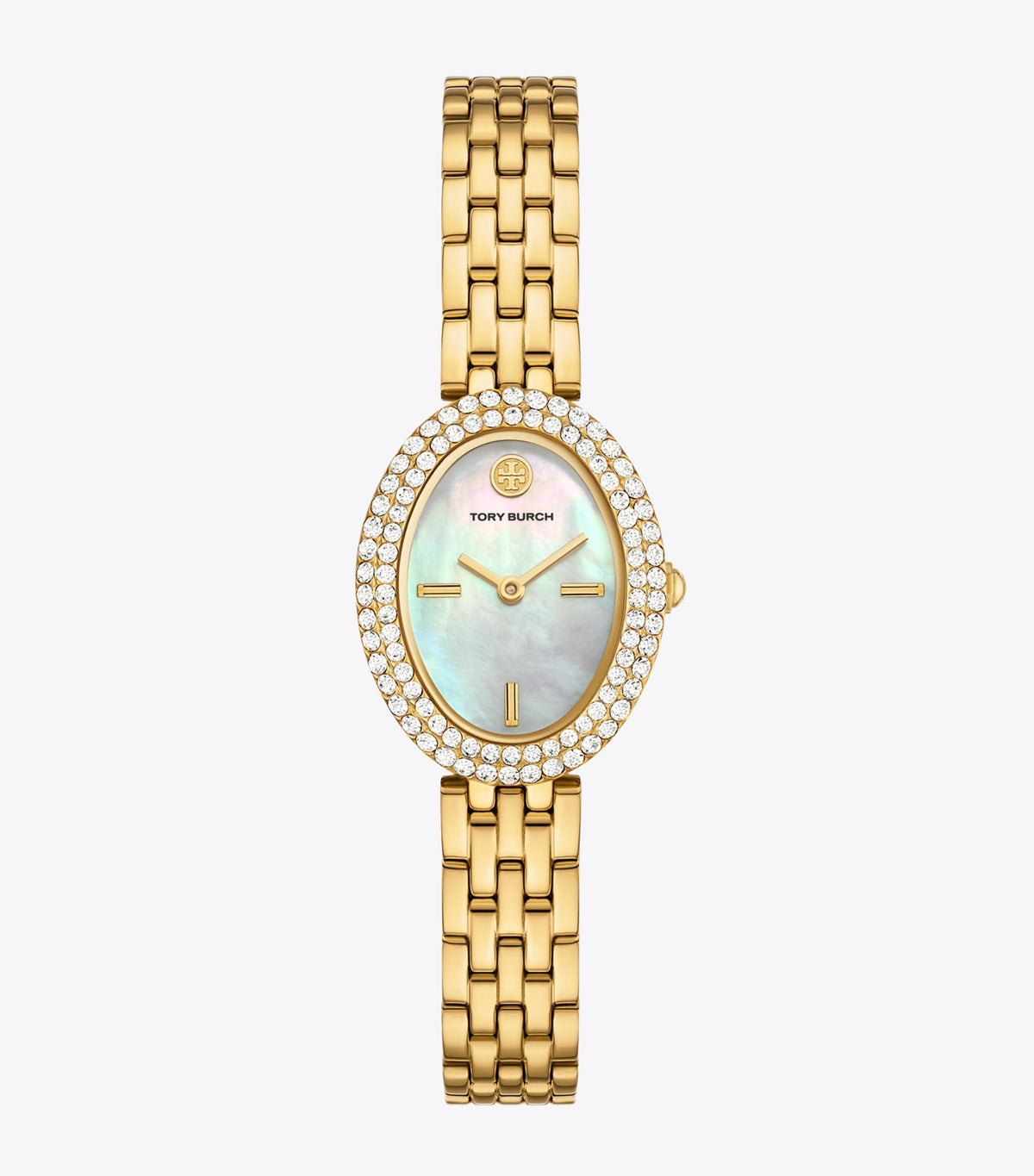 Tory Burch Everyday - Oval Watch - Mop/Stones/Gold