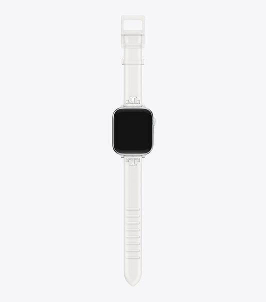 Tory Burch Best Seller - Single T Jelly Band for Apple Watch® - Clear