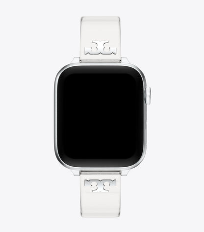 Tory Burch Best Seller - Single T Jelly Band for Apple Watch® - Clear