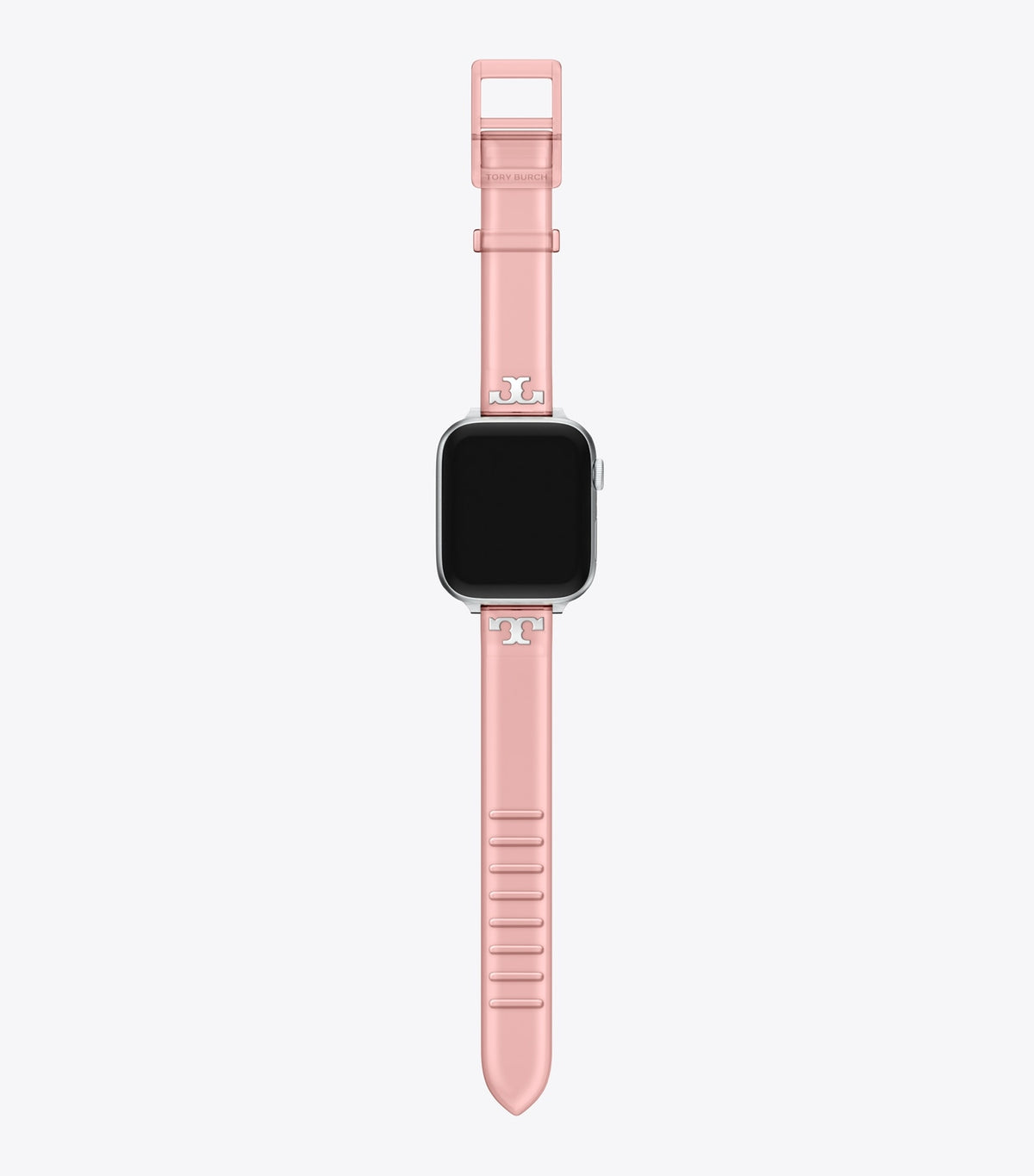 Tory Burch Best Price - Single T Jelly Band for Apple Watch® - Light Pink