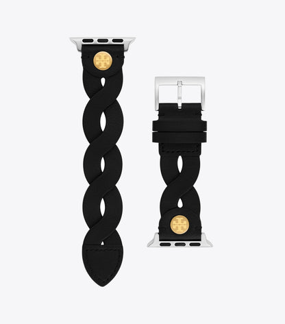 Tory Burch Hot Sale - Miller Braided Band for Apple Watch® - Black