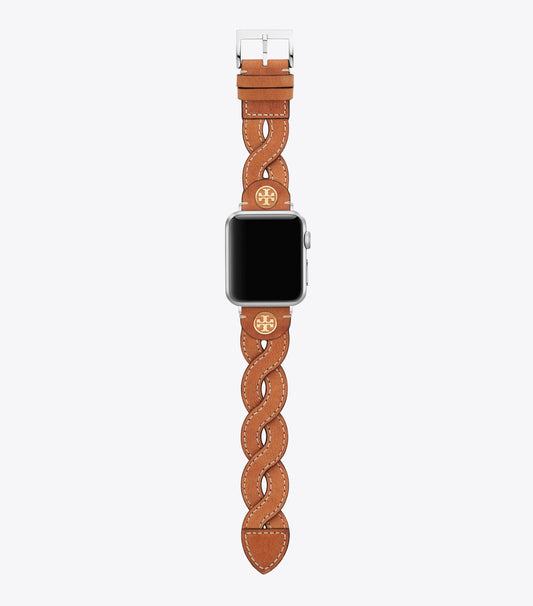 Tory Burch Essential - Miller Braided Band for Apple Watch® - Camello