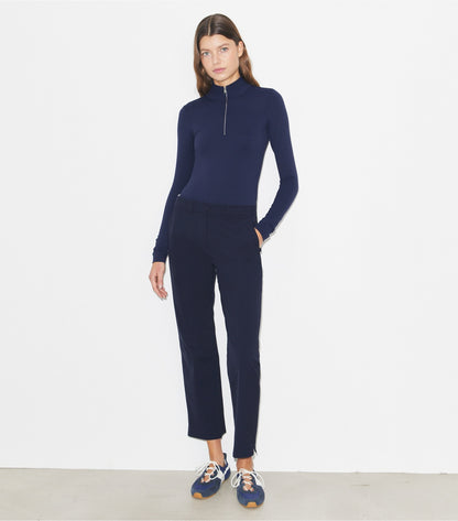 Tory Burch Quality - Cropped Stretch Golf Pant - Medium Navy